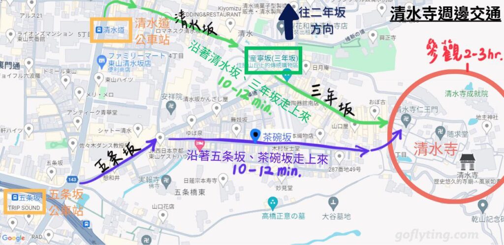 清水寺交通